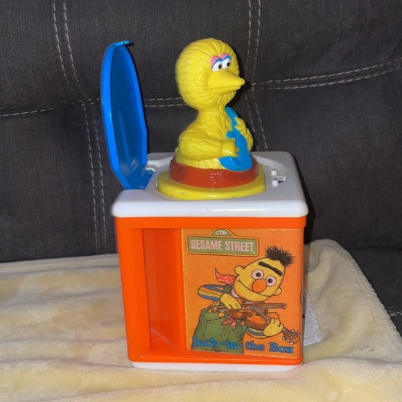 Vintage Playskool Sesame Street Jack In The Box. - Picture 2 of 5